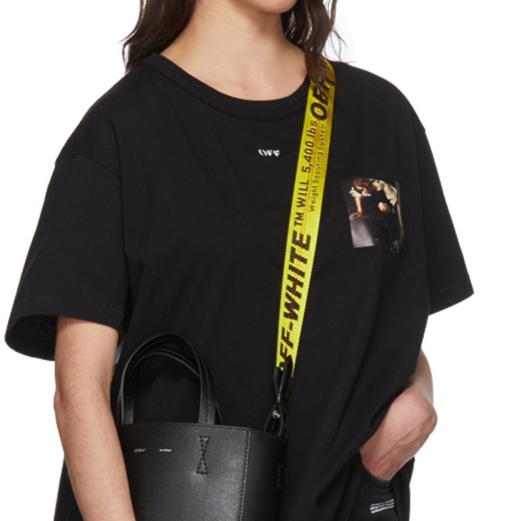 off white handbag strap